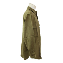 Chemise moutarde, US Army, taille 16 x 33