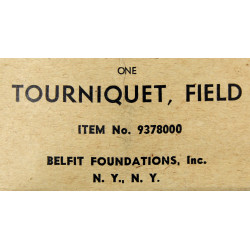 Garrot, US Army, BELFIT FOUNDATIONS, Inc., Medical Item No. 93780