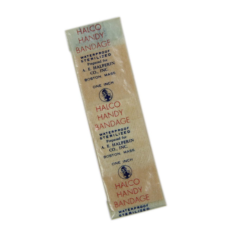 Bandage, Adhesive, Sterilized, A.E. HALPERIN CO., INC., Item No. 92000