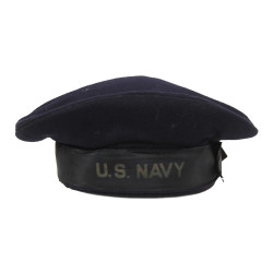 Duck Hat, US Navy, Size 6 ¾, Named