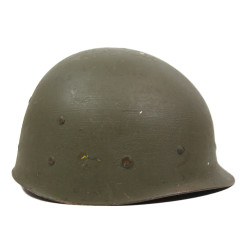 Helmet, M1, Complete, with Camouflage Cover, USMC, Vietnam