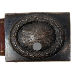 Belt, Luftwaffe, Painted Steel Buckle, 1941