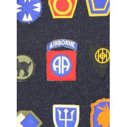 Blanket, Customized, with 182 Insignia, US Army, US Navy, US Marine Corps, US Coast Guard