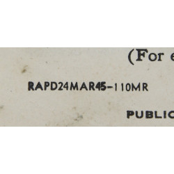 Bulletin technique TB 9-294-4, Reflecting Sight Assembly D7161556 For 2.36-Inch Rocket Launchers M9 and M9A1