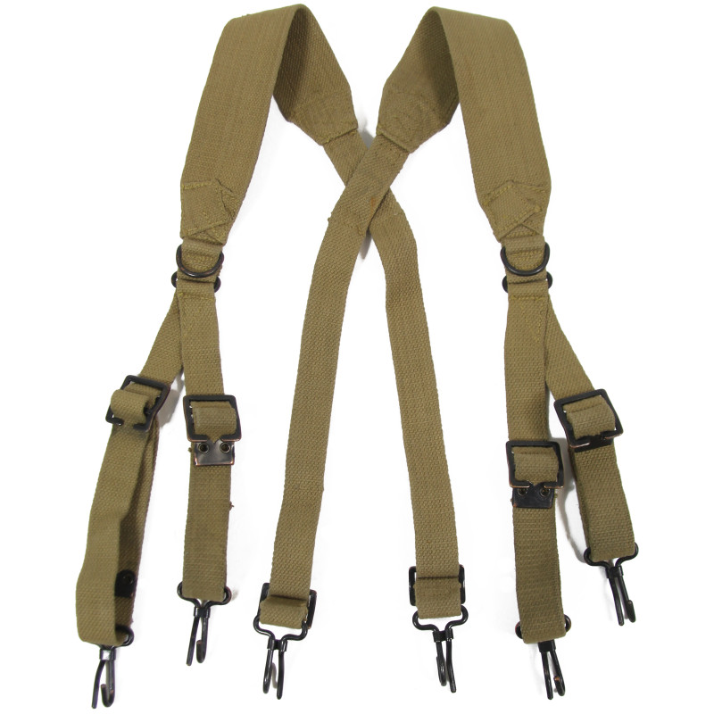 Suspenders, Belt, M-1936, British-Made, U.S. A.C. 1944 ↑