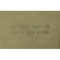 Shirt, Cotton, Khaki, Staff Sergeant, US Marine Corps