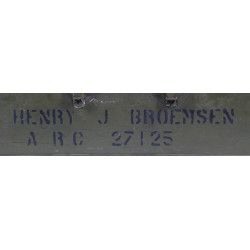 Cantine, Henry Broemsen, ARC Field Director, 8th Armored Division