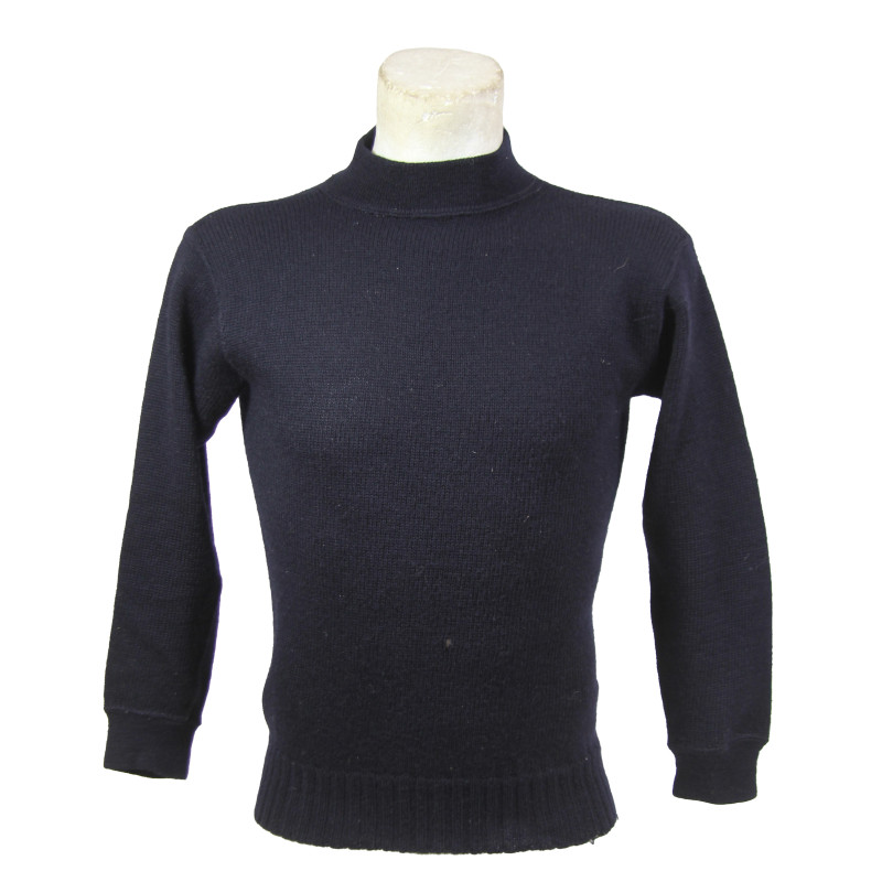 Sweater, Wool, Navy Blue, US Navy