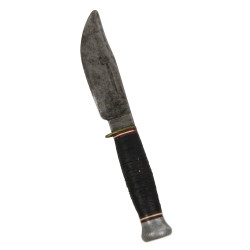 Knife, Fighting, CATTARAUGUS, with Leather Scabbard