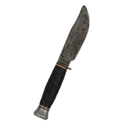 Knife, Fighting, CATTARAUGUS, with Leather Scabbard