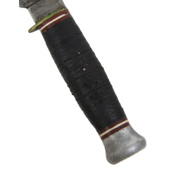 Knife, Fighting, CATTARAUGUS, with Leather Scabbard