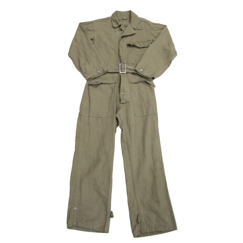 Coverall, HBT (Herringbone Twill), CC2-Impregnated, D-Day