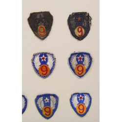 Cadre, 9th Air Force, USAAF, 45 insignes