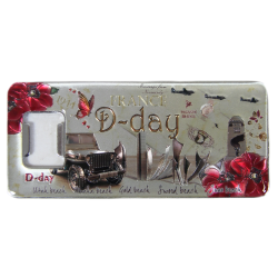 Bottle Opener, magnet, D-Day