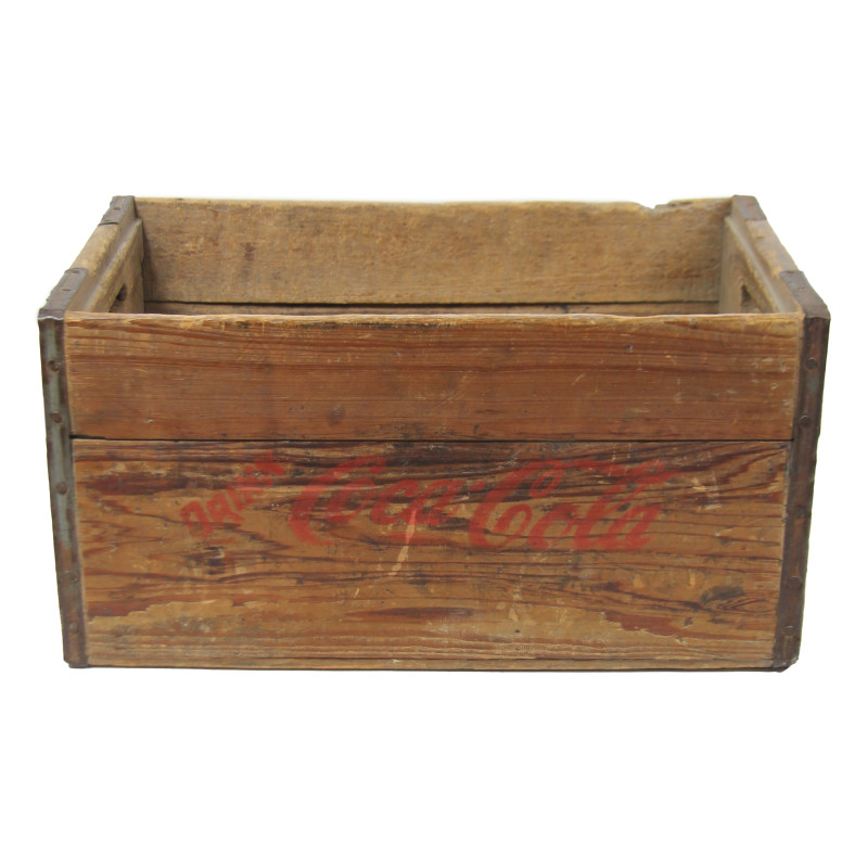 Box, wooden, Coca-Cola