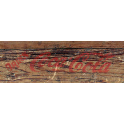 Caisse en bois, Coca-Cola