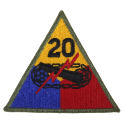 Insigne, 20th Armored Division