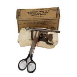 Set, Tourniquet, Scissors, Forceps, US Army, Unit No. 108-C, DAVIS EMERGENCY EQUIPMENT CO., INC.