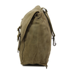 Bag, Field, M-1936, ATLANTIC PRODUCTS CORP. 1941, T/5 Robert Neuenkirch, Serv. Co., 13th Inf. Regt., 8th Infantry Division, ETO