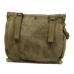 Bag, Field, M-1936, ATLANTIC PRODUCTS CORP. 1941, T/5 Robert Neuenkirch, Serv. Co., 13th Inf. Regt., 8th Infantry Division, ETO