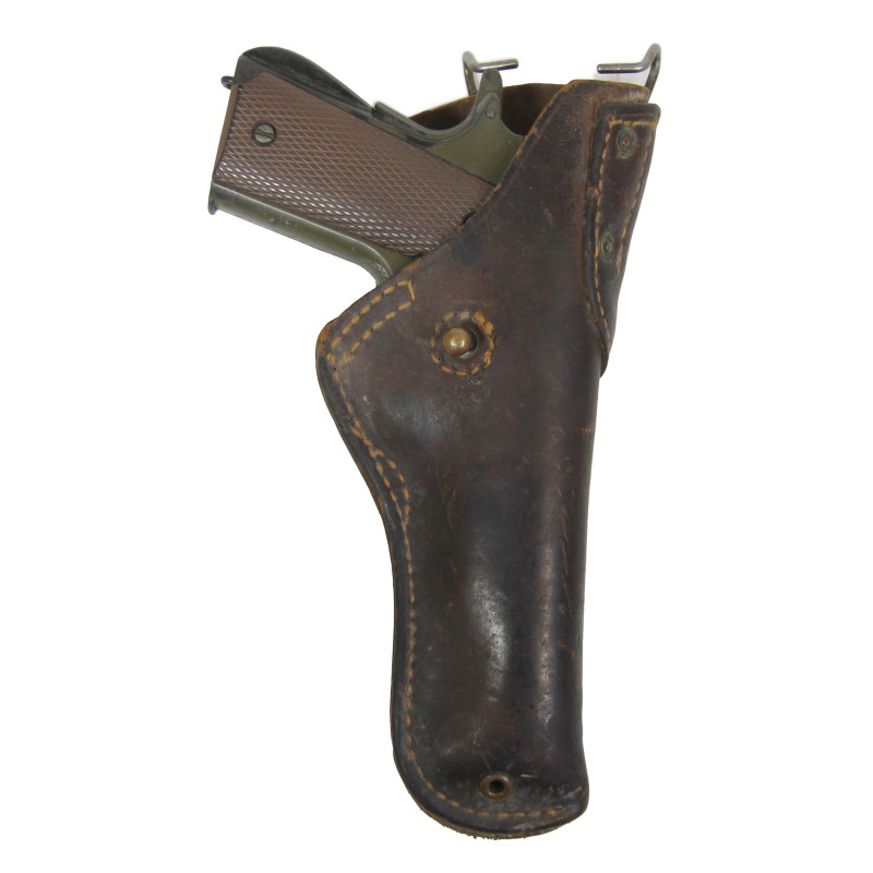 Holster, Belt, Pistol, Colt M1911A1, BOYT -44-, Modified