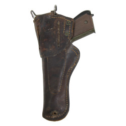 Holster ceinturon Colt .45, BOYT -44-, modifié