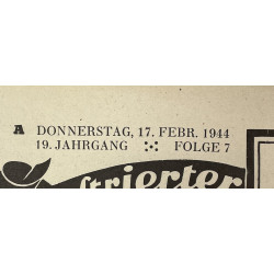 Magazine, Illustrierter Beobachter, February 17, 1944