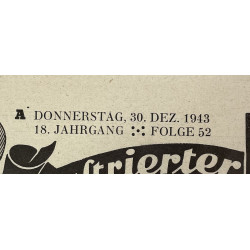 Magazine, Illustrierter Beobachter, December 30, 1943