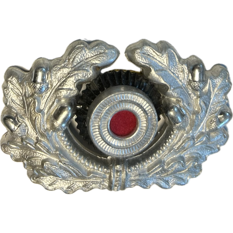 Cocarde et couronne métalliques, casquette allemande, Heer