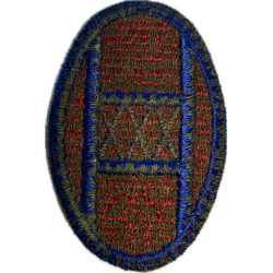 Patch, 30th Infantry Division, Green Back, 1943