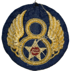 Insigne, 8th Air Force, USAAF, British-Made, feutre