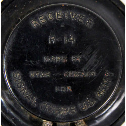 Receivers (Earphones), Type R-14, US Army, UTAH CHICAGO & RADIO SPEAKERS, INC.