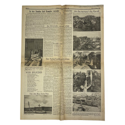 Newspaper, German, Feldzeitung, September 14, 1940