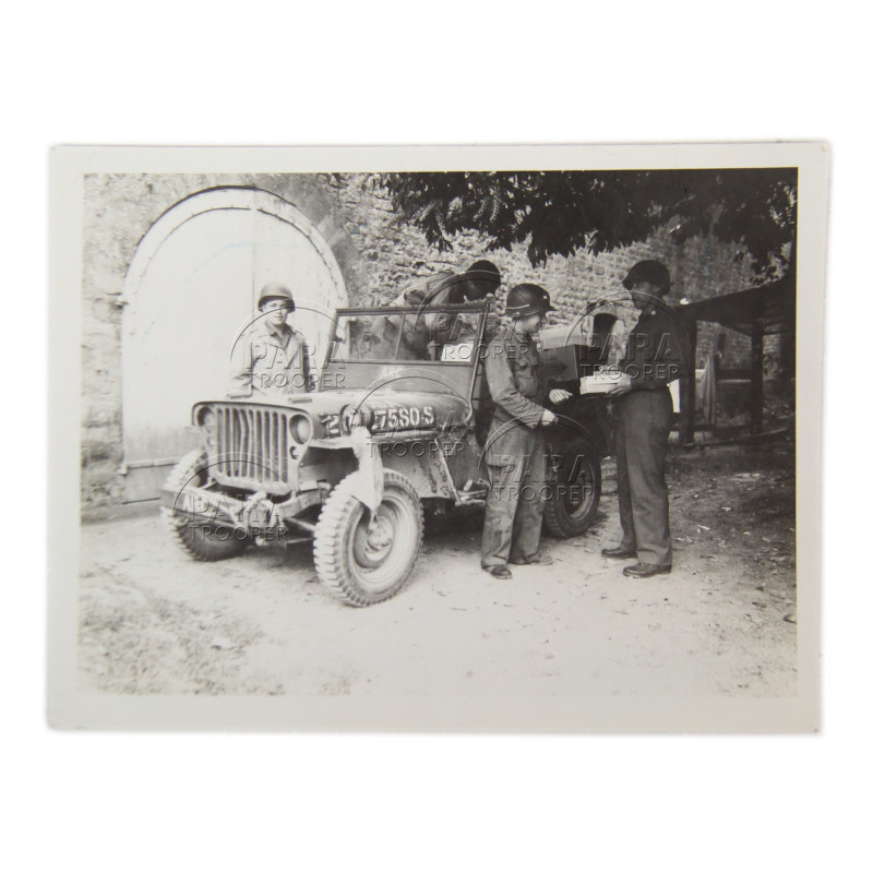 Photograph, American red Cross, Normandy, Hiesville