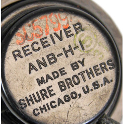 Receivers (Earphones), ANB-H-1, SHURE BROTHERS, USAAF