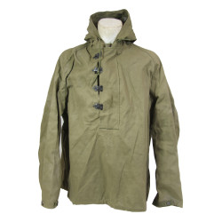 Parka, Wet Weather, US Army, Hook Type, Large, 1944