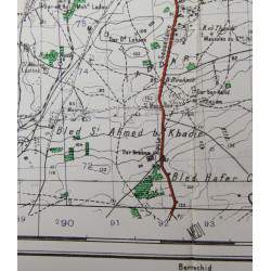 Carte alliée, CASABLANCA, Maroc, 1942