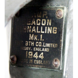 Lamp, Beacon Signalling, Mk 1, British, THE BTH. CO. LIMITED 1944