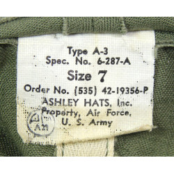 Cap, Type A-3, Herringbone Twill, USAAF, Size 7, 1942