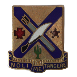 Crest, 2nd Inf. Rgt., 5th Infantry Division, à épingle, Vanguard N. Y.