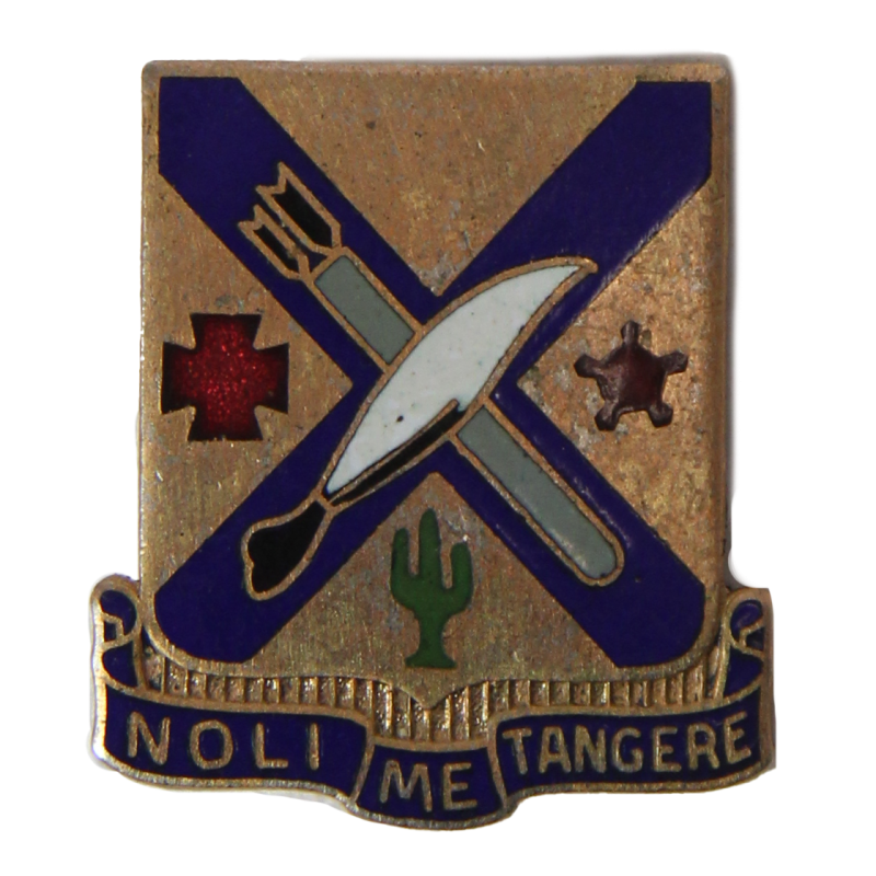 Crest, 2nd Inf. Rgt., 5th Infantry Division, à épingle, Vanguard N. Y.