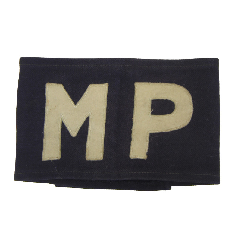 Brassard Military Police (MP), US Army, à boutons