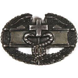 Badge, Combat Medic, US Army, Sterling