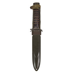 Knife, Trench, USM3, UTICA on Blade and Guard, with USM8 Scabbard, 1st Type