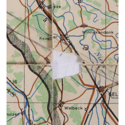 Map, Essen, Ruhr, Germany, 1942