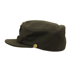 Casquette chocolat officier, Women's Army Corps, STETSON, taille 58, Lt. Dorothy Washburn