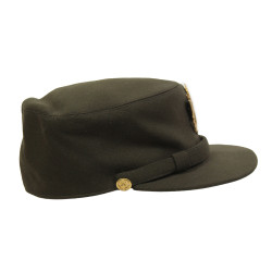 Casquette chocolat officier, Women's Army Corps, STETSON, taille 58, Lt. Dorothy Washburn