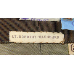 Cap, Wool, Service, Women's Army Corps, STETSON, Size 23 ½, Lt. Dorothy Washburn