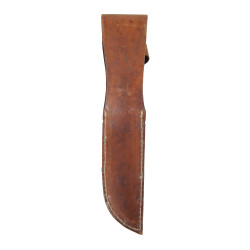 Couteau MK 1, KA-BAR, OLEAN, N.Y., avec fourreau en cuir, US Navy