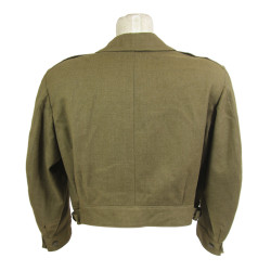 Jacket, Field, Wool, Serge, OD, Officer's, 44S, 1945